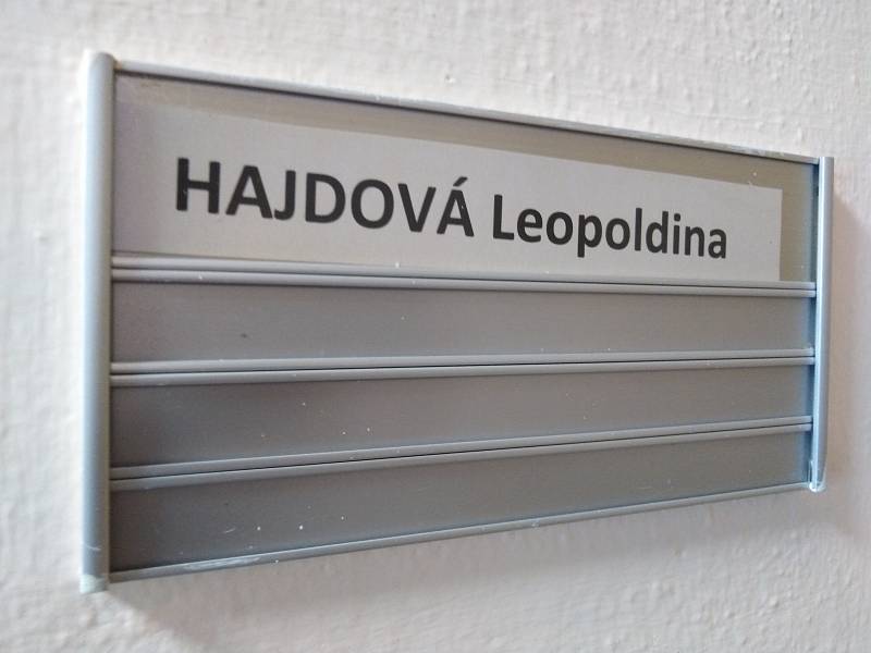 Pokoj Leopoldiny Hajdové.