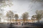Nový Hlavák – budoucí podoba pražského hlavního nádraží podle návrhu dánského studia Henning Larsen Architects.