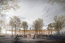 Nový Hlavák – budoucí podoba pražského hlavního nádraží podle návrhu dánského studia Henning Larsen Architects.