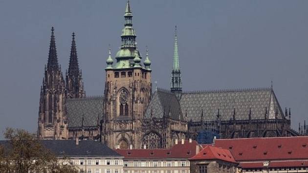 Pražský hrad, chrám sv. Víta - ilustrační foto.