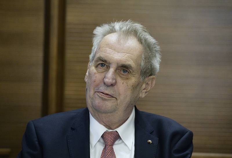 Miloš Zeman. 