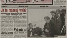 Večerník Praha z 7 května 1998.