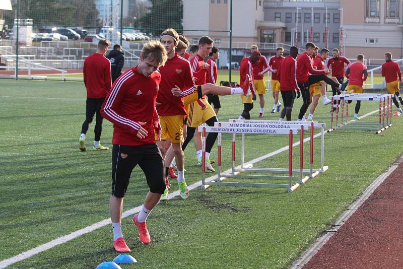 Fotbalisté Dukly zahájili zimní přípravu před odvetnou částí FORTUNA:NÁRODNÍ LIGY.