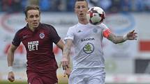 Utkání 20. kola první fotbalové ligy: FK Mladá Boleslav - Sparta Praha.