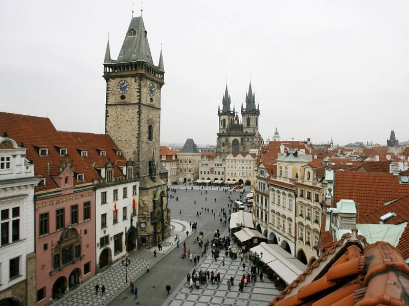 Staroměstská radnice na Staroměstském náměstí v Praze.