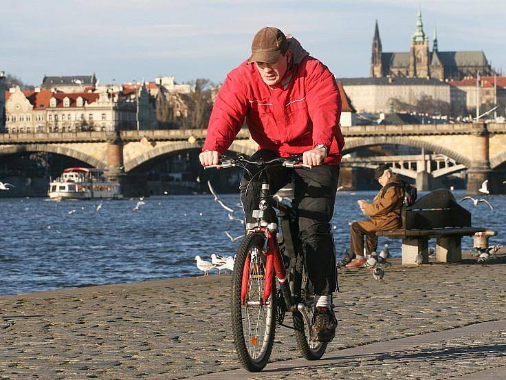 CYKLISTIKA v Praze je stále oblíbenější. 