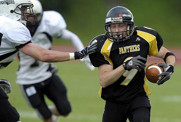 Finále poháru EFAF o titul evropského šampiona mezi týmy The Prague Panther (CZE) a Les Black Panther Les Bains (FRA). 