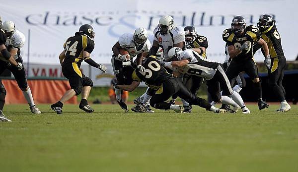 Finále poháru EFAF o titul evropského šampiona mezi týmy The Prague Panther (CZE) a Les Black Panther Les Bains (FRA). 