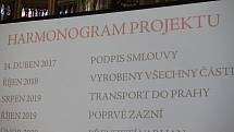 V pondělí odpoledne byla v katedrále svatého Víta za účasti kardinála Dominika Duky podepsána smlouva  s vítěznou firmou (Gerhard Grenzing S.A.) na výrobu majestátního nástroje Svatovítských varhan.