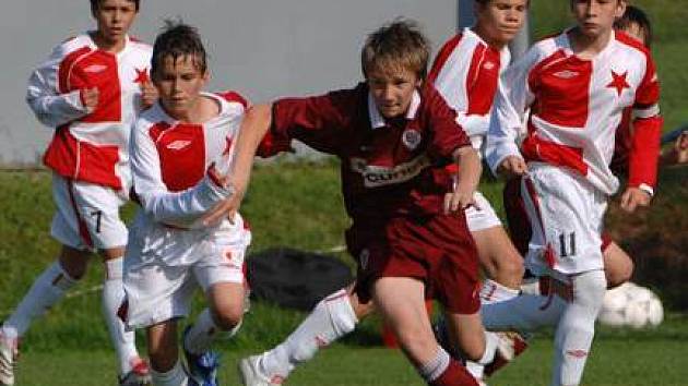 V žákovském derby měli převahu slávisté. Spartu porazili 5:0.