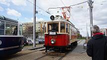 Slavnostní zahájení provozu na nové tramvajové trati Sídliště Barrandov - Holyně.