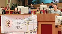 Olympiáda lidských práv 2013 - finálové kolo v prostorách Magistrátu hlavního města Prahy.