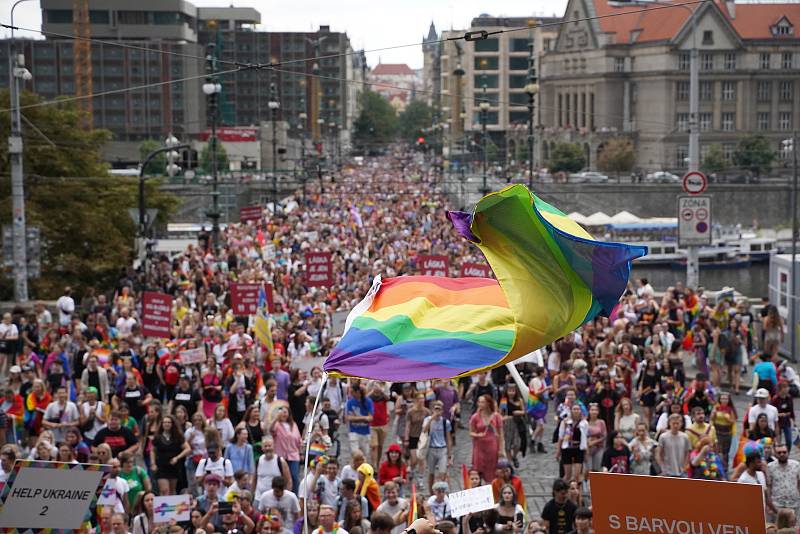 Takto vypadal Prague Pride 2022.