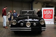 Prezentace restaurovaného vozu Tatra 77a v Národním technickém muzeu.