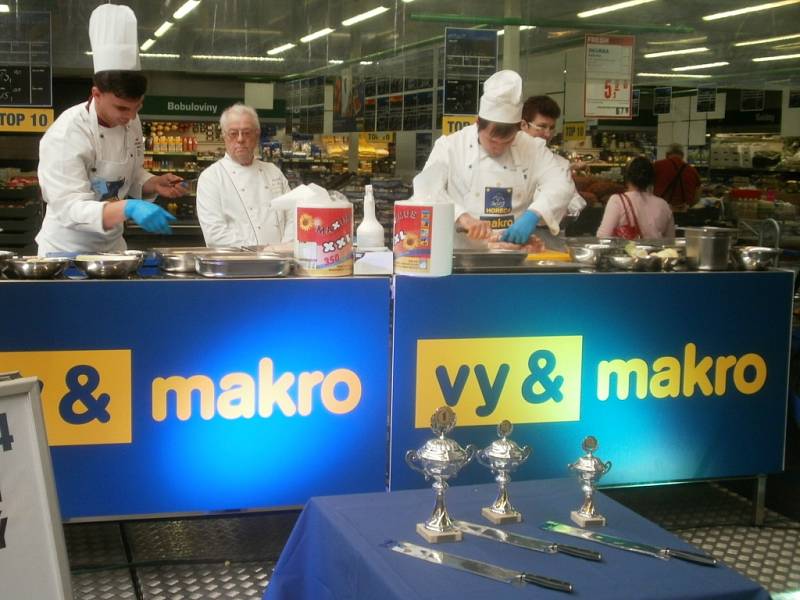 Druhý ročník soutěže Makro Kuchařský pětiboj - regionální kolo pro Prahu a Střední Čechy ve Stodůlkách.