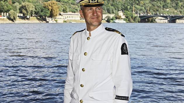 Ředitel nové pražské lodní společnosti Prezidentské plavby Štěpán Rusňák