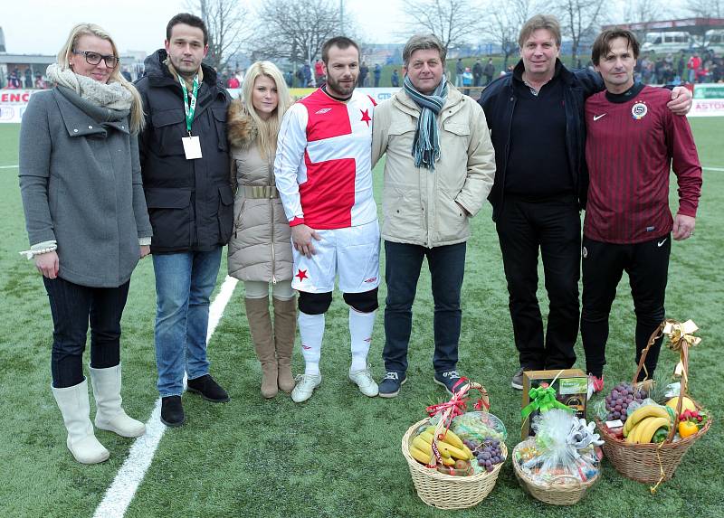 Silvestrovské derby fotbalových internacionálů SK Slavia Praha – AC Sparta Praha