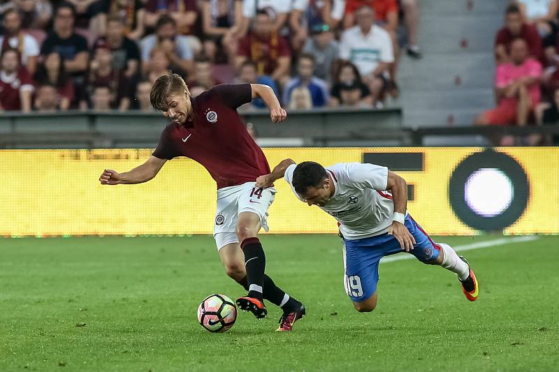 3. předkolo Ligy mistrů mezi AC Sparta Praha a FC Steaua Bukurešť 