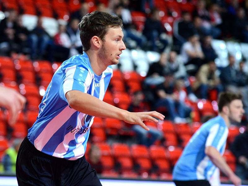 III. zápas čtvrtfinále play off Chance futsal ligy: SK Slavia Praha - SK Interobal Plzeň 5:0 (1:0), 25. dubna 2016.