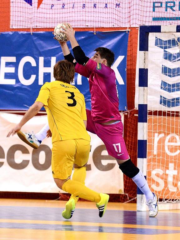 IV. zápas čtvrtfinále play off Chance futsal ligy: AC Sparta Praha - Nejzbach Vysoké Mýto 3:2 (2:1), 26. dubna 2016.