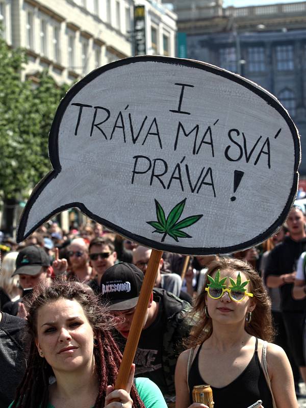 Pochod Million Marihuana March.