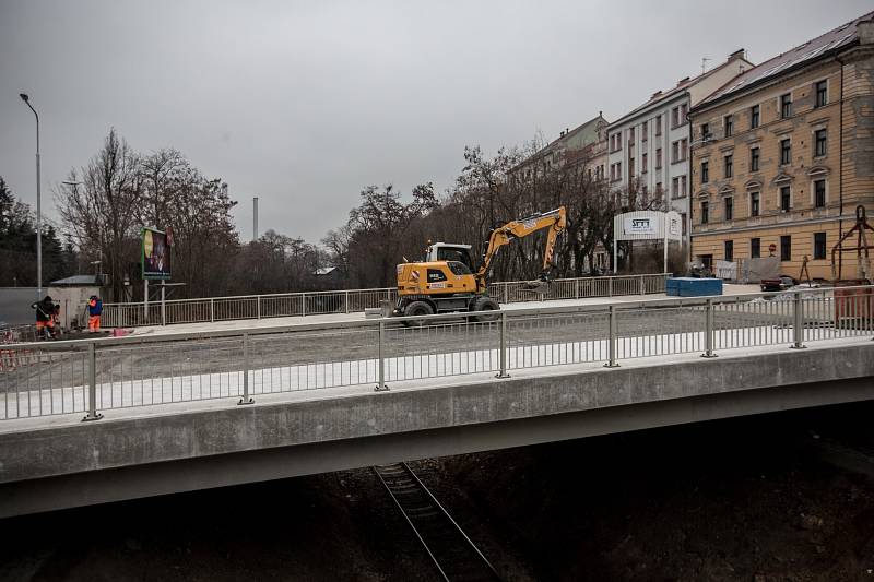 Poslední úpravy probíhaly na pražské Korunovační ulici