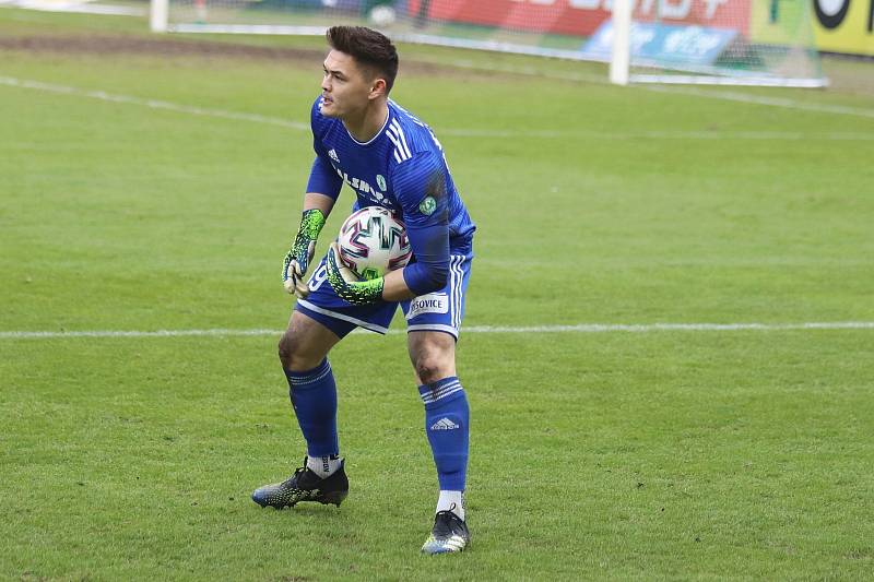 Utkání fotbalové FORTUNA:LIGY mezi Bohemians 1905 a Českými Budějovicemi.