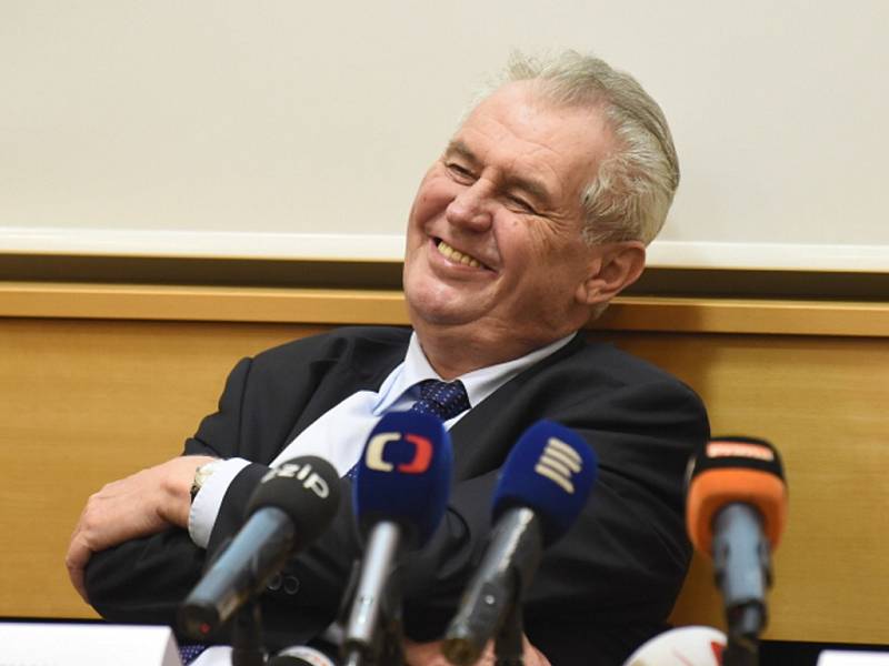 Miloš Zeman. 