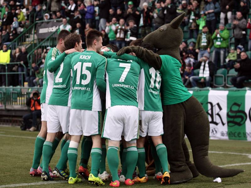 22. kolo první fotbalové ligy: Bohemians Praha 1905 - 1. FC Slovácko 2:0 (0:0).