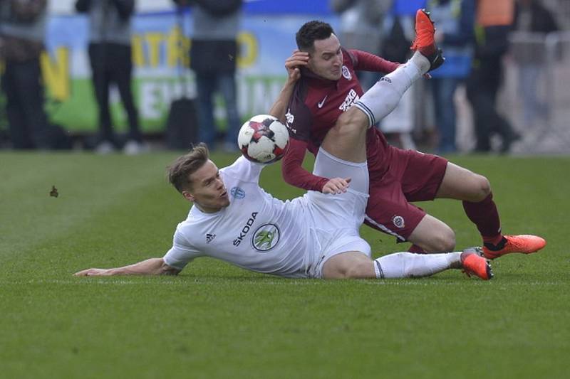 Utkání 20. kola první fotbalové ligy: FK Mladá Boleslav - Sparta Praha.