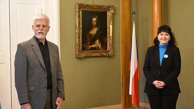 Děti Česka Kristýna Kedrová a Matěj Pavliš se setkaly s prezidentem Petrem Pavlem.