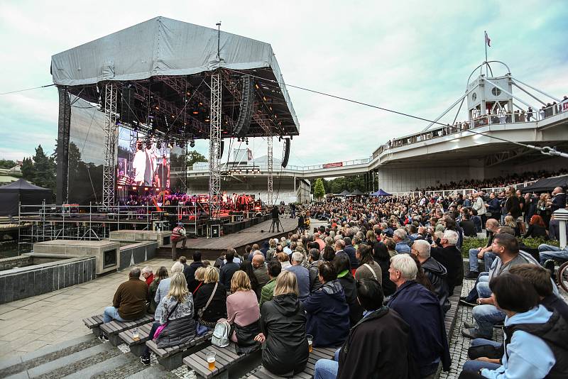 Koncert 30 let bez okupantů ve středu 18. srpna 2021 v Praze na Výstavišti.