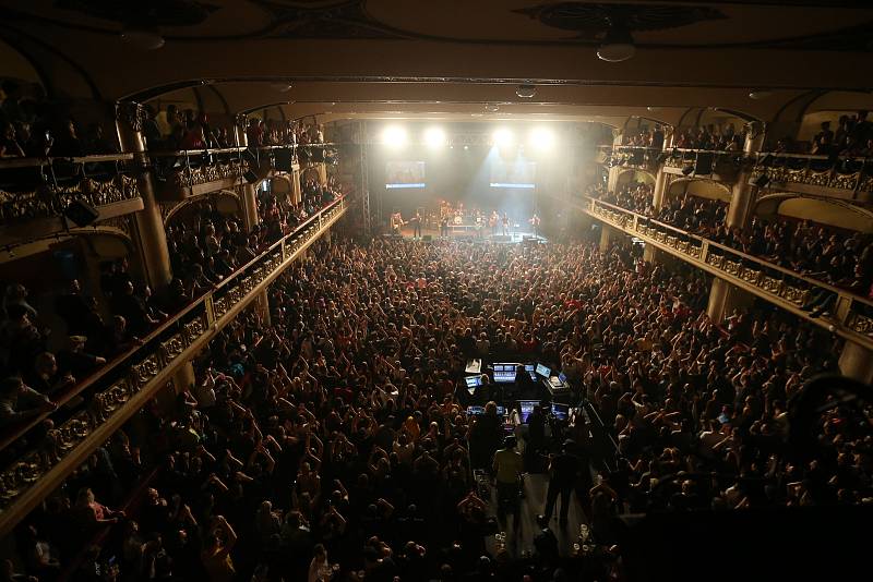 Koncert pro Ukrajinu v pražské Lucerně.