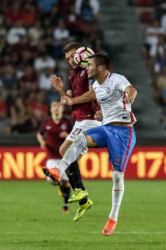 3. předkolo Ligy mistrů mezi AC Sparta Praha a FC Steaua Bukurešť 