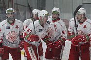 Hokejisté Slavie vyhráli v Litoměřicích 5:1, naplno bodovali potřetí v řadě.