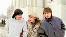 Stanislav Hložek, Hana Zagorová a Petr Kotvald v Moskvě (1985)