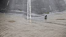 Povodně v Praze v pondělí 3.června.