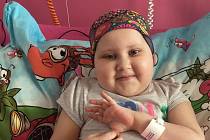 Malá Abigail trpí akutní lymfoblastickou leukémií.