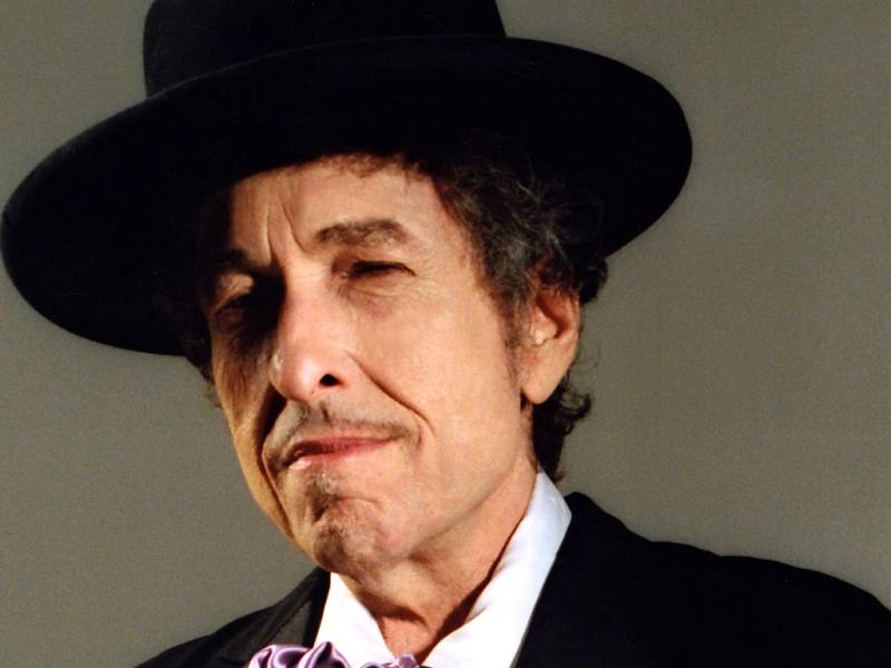 Americký muzikant a zpěvák Bob Dylan.