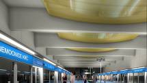 Návrh podoby stanice metra trasy D - Návrh podoby stanice metra trasy D - Nemocnice Krč.