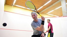 Dánský squashista Kristian Frost