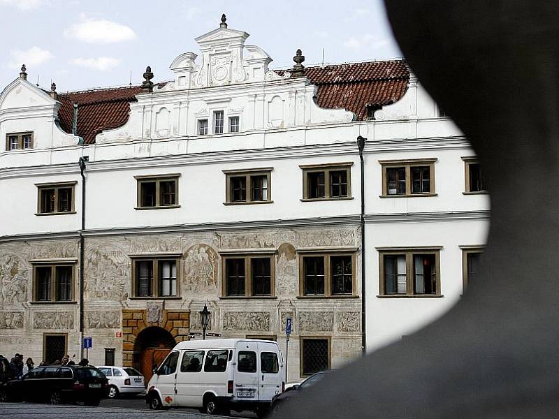 Martinický palác na Hradčanech v Praze.