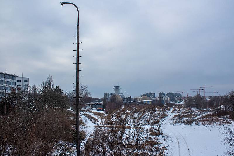 Ústřední telekomunikační budova Žižkov.