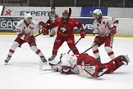 Hokejisté Slavie se v rámci 47. kola Chance ligy utkali na domácím ledě s Frýdkem-Místkem.