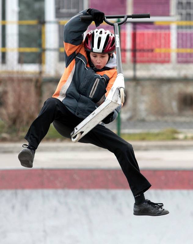 Aktivita v pražském sportovním areálu Gutovka.