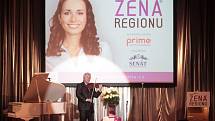 Ze slavnostního vyhlášení šestého ročníku soutěže Žena regionu v hotel Ambassador na Václavském náměstí v Praze.