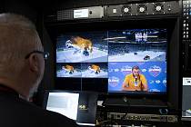 Zápasy NHL v Praze snímalo dohromady 27 kamer a na celé televizní operaci pracovalo okolo 150 lidí