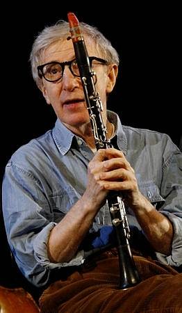 Americký filmový režisér Woody Allen zahrál se svoji jazzovou skupinou 20. prosince v pražském Kongresovém centru.