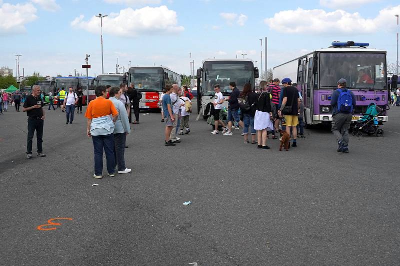 Autobusový den PID v Letňanech.