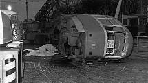 Nejhorší tramvajová nehoda si v roce 1982 vyžádala 7 životů.
